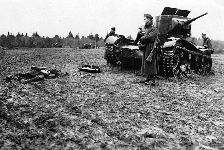 Т-26 осень 1941 год.