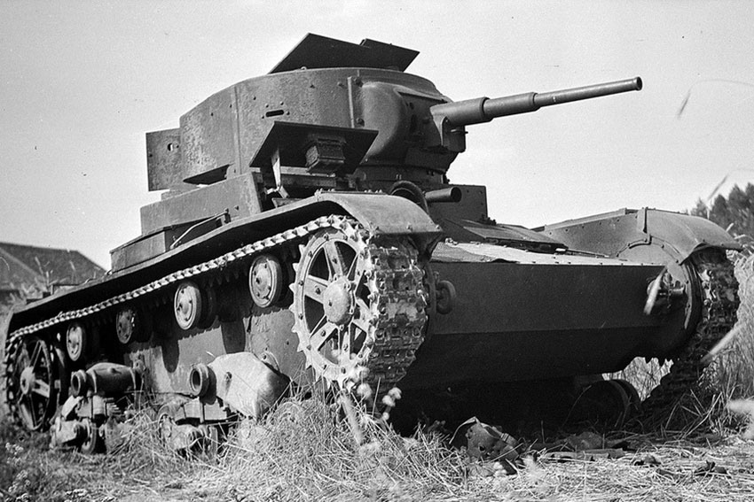 Т-26 лето 1941 год.