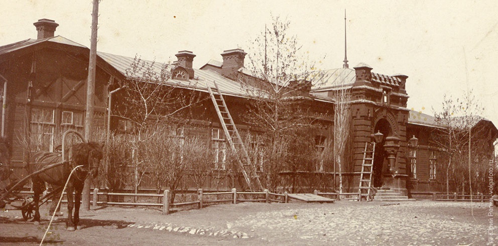 Фото вокзала 14 апреля 1903 год. Фото из архива краеведческого...