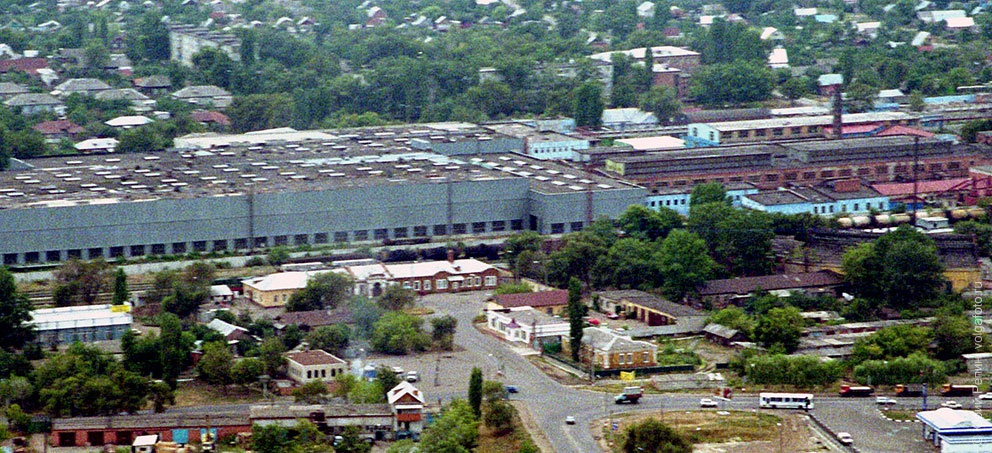 Панорама привокзальной площади. Фото Ю. Репина 2002 год.