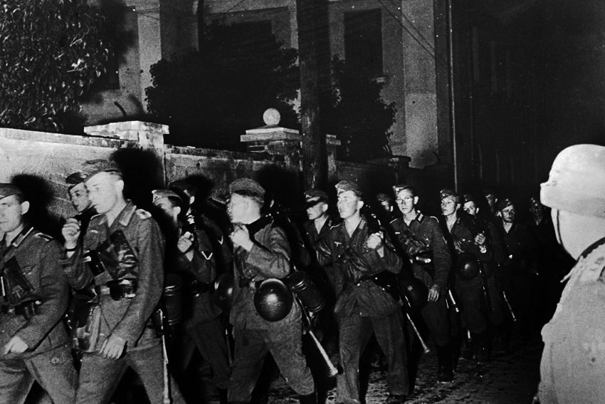 Выдвижение немецких войск к границе СССР с 21- 22 июня 1941 год.