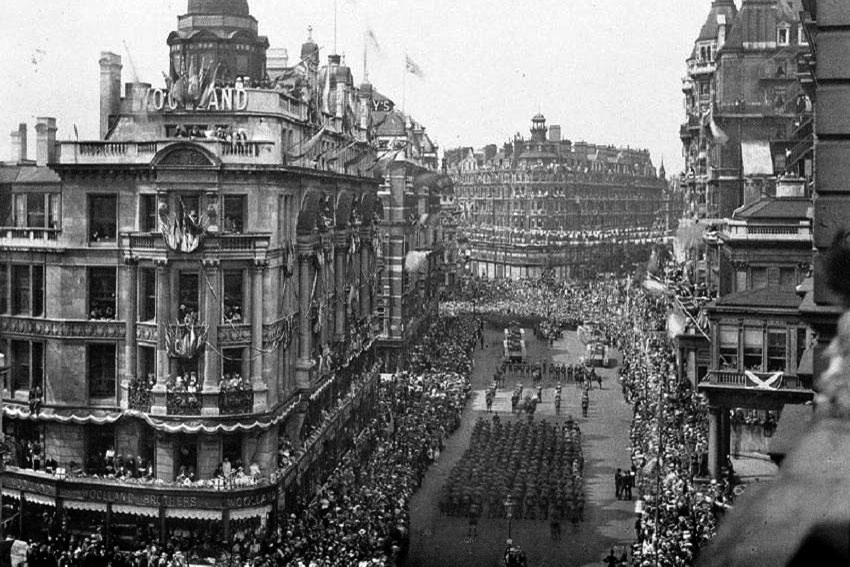 Парад Победы. Лондон, 19 июля 1919 года. Парад Победы. Лондон, 19 июля 1919 года.