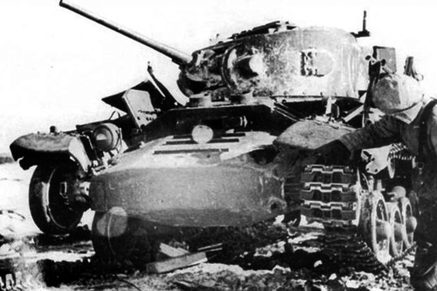 Советский "Валентай" Канадского производства, январь 1944...
