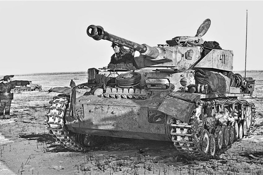 Танк Pz. Kpfw. IV Ausf. H 35-го танкового полка (Panzer-Regiment 35) 4-й танковой...