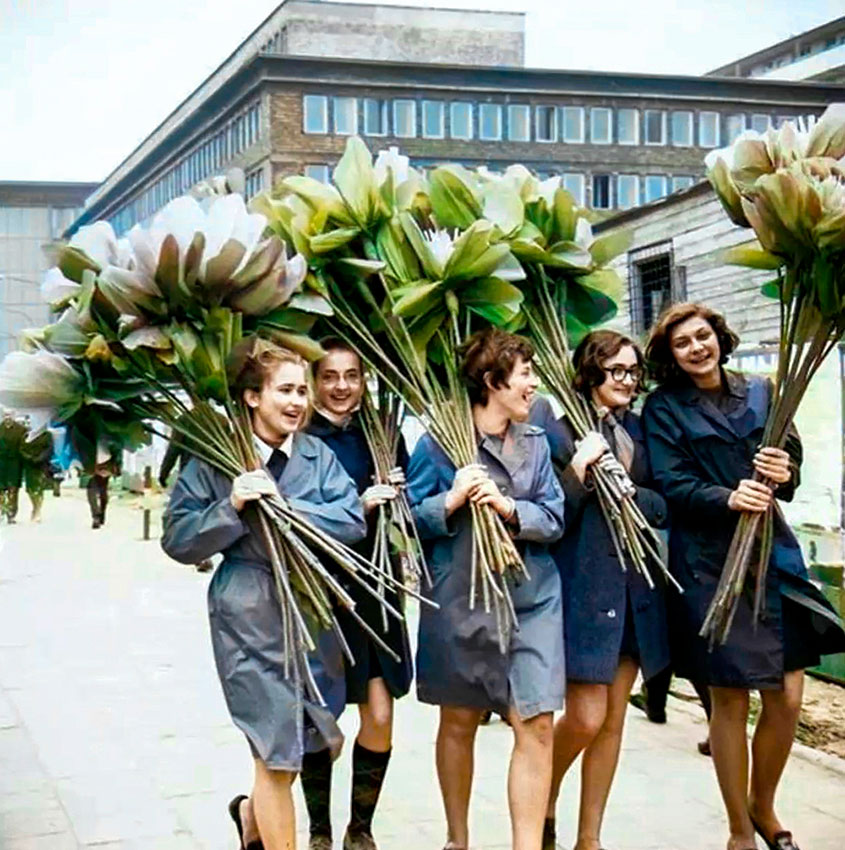День международной солидарности трудящихся, Варшава, 1970...