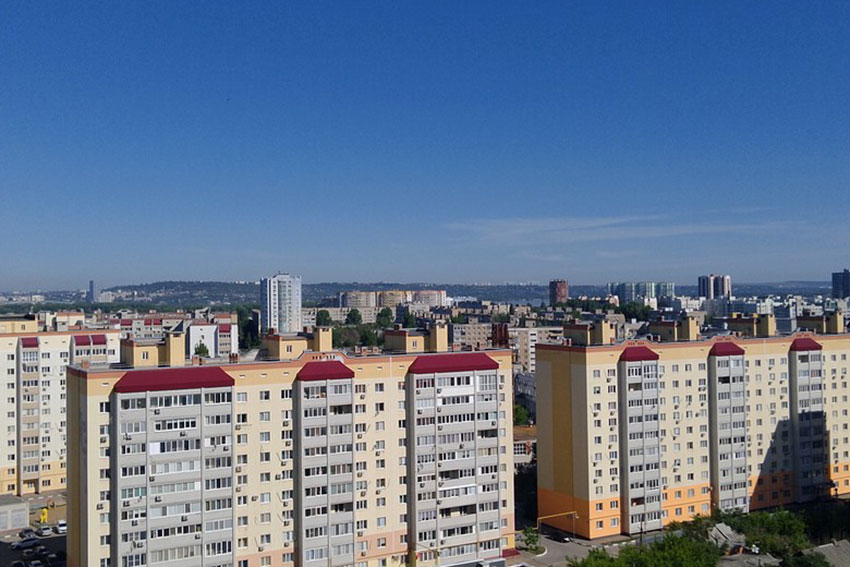 Панорама города с ул. Степная Панорама города с ул. Степная