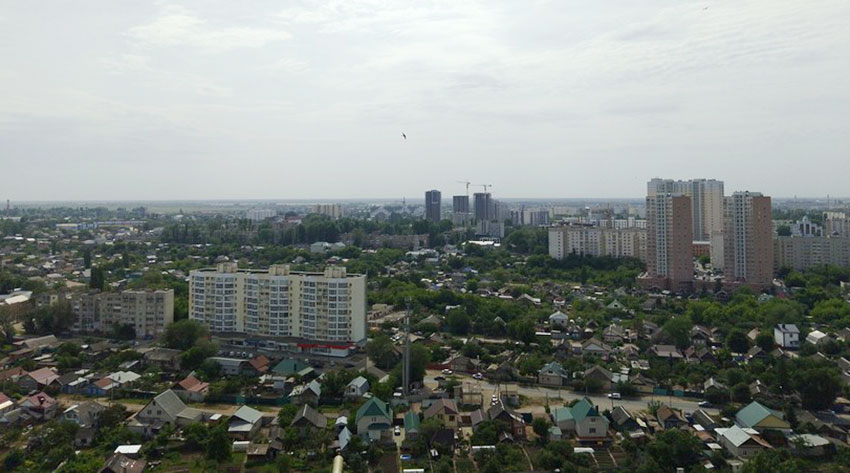 Панорама города Энгельса