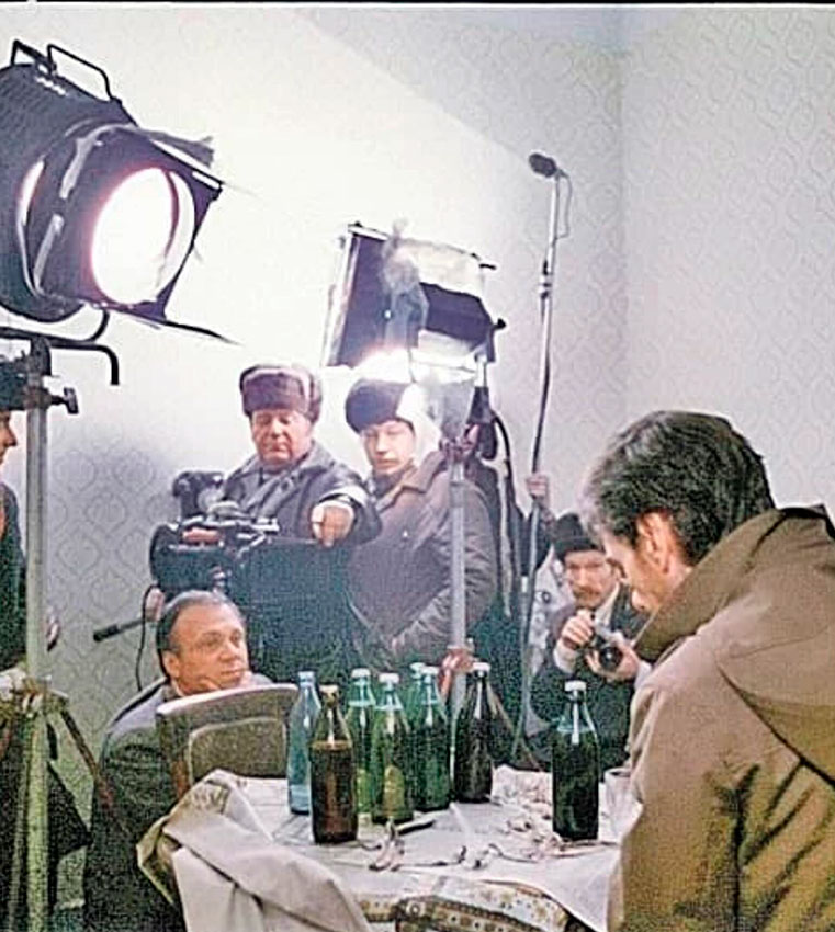 Кадры со съёмок фильма Москва слезам не верит 1979 год. Кадры со съёмок фильма Москва слезам не верит 1979 год.