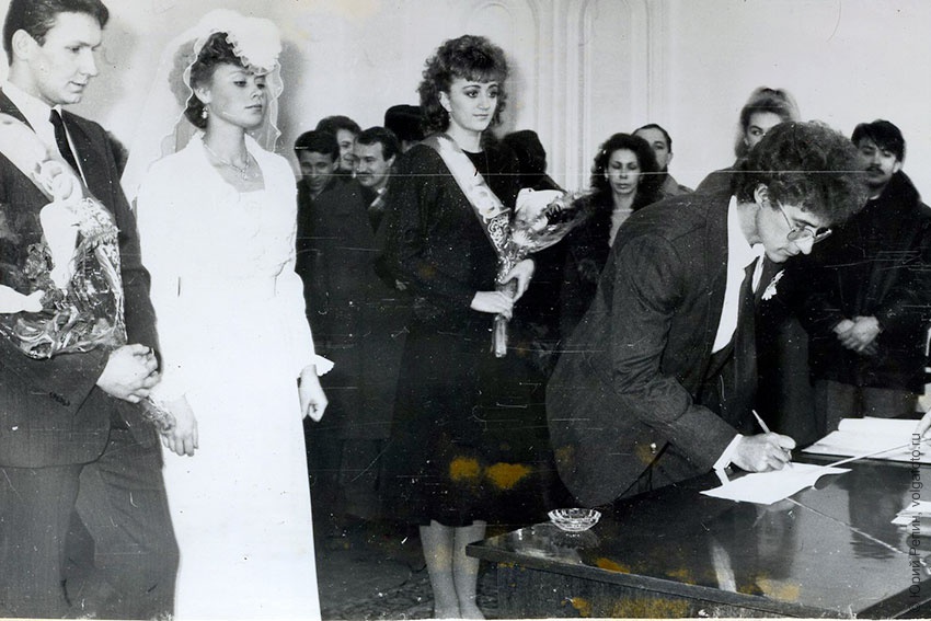 Фото 1990 года. Предоставила Малинина С.