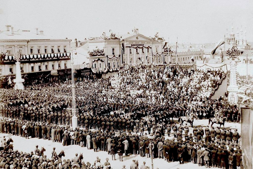 Улица Москвы, май 1896 год.