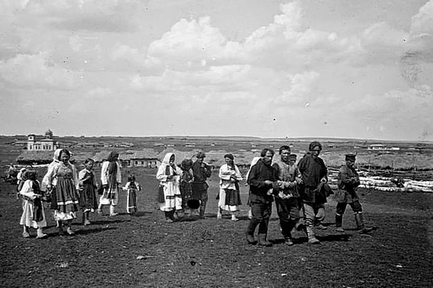 Первая мировая война. Первая мобилизация в селе. 