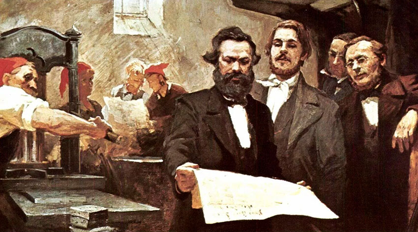В феврале 1848 г. в Лондоне была опубликована разработанная... В феврале 1848 г. в Лондоне была опубликована разработанная...
