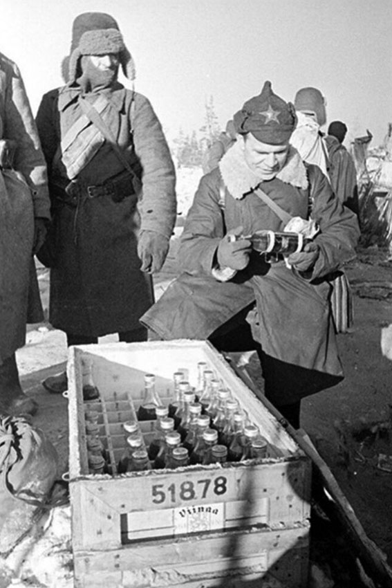 Финский коктейль "Молотова", 1940 год.