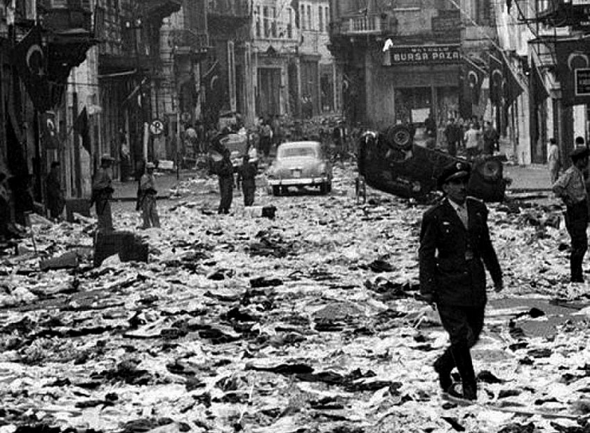 Последний крупный погром греков в Турции 6-7 сентября 1955...