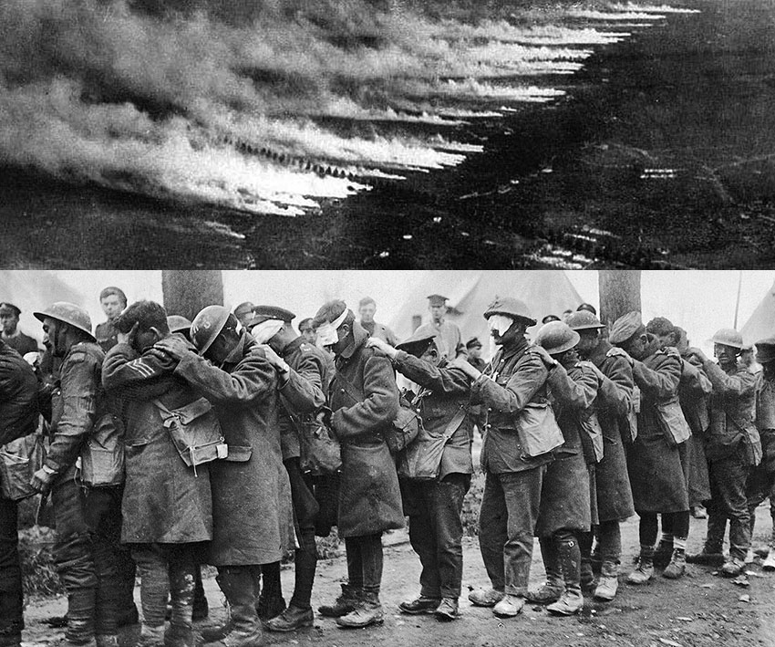 22 апреля 1915 году немецкое командование впервые в истории...