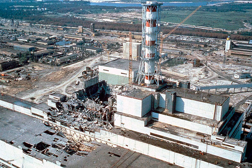 26 апреля 1986 года — авария на Чернобыльской АЭС.