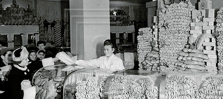 Москва. СССР. 1947 год. Пропагандистское фото, а в стране был...
