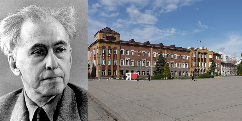 В феврале 1951 года прибыл в г. Энгельс для встречи с избирателями...