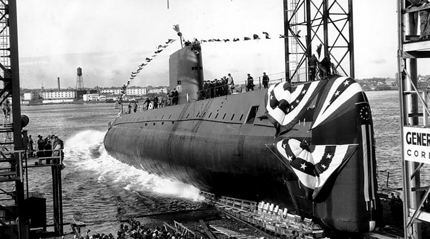 21 января 1954 году в США спущена на воду атомная подводная... 21 января 1954 году в США спущена на воду атомная подводная...