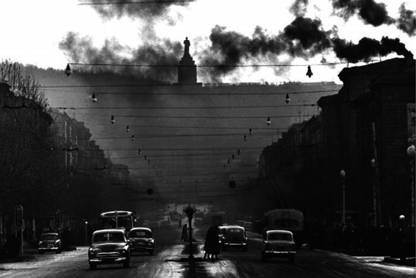 Памятник Сталину, год, Ереван, 1962 год.