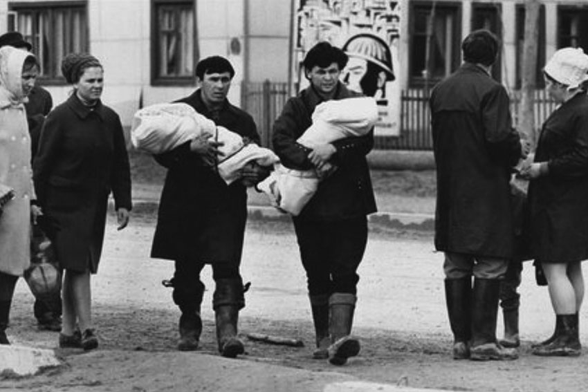 Папаши, Тюменская область, 1968. Фотограф Всеволод Тарасевич,...
