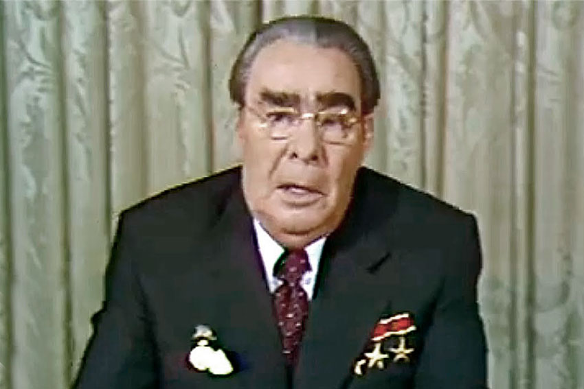 В 1971 году совершенствуется ритуал телевизионной встречи...