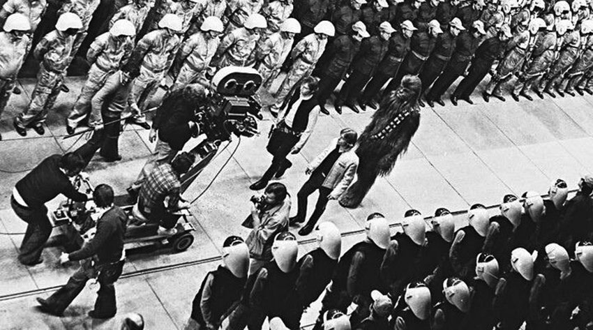 Закулисье культовой саги «Звёздные войны», 1977 год. Закулисье культовой саги «Звёздные войны», 1977 год.