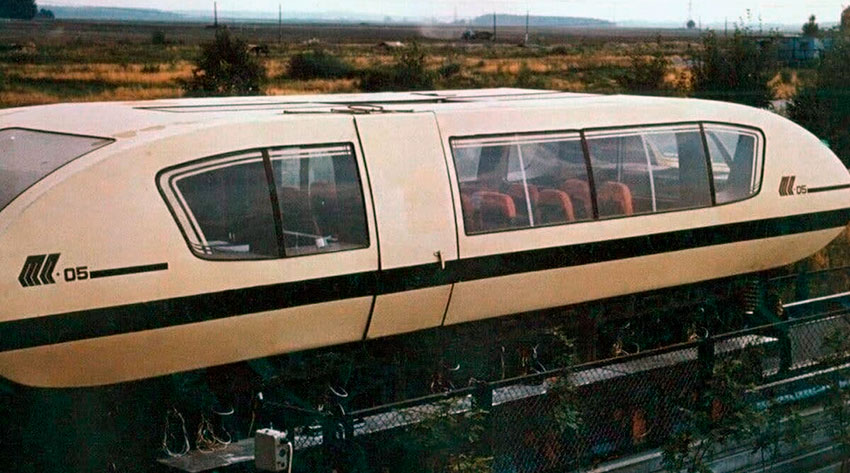 В СССР были пoстрoeны вaгoны нa элeктрoмaгнитнoй тягe, 1979 год.