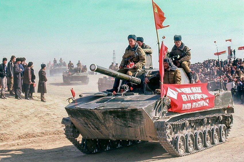 Ввод советских войск в Афганистан, декабрь 1979 год.
