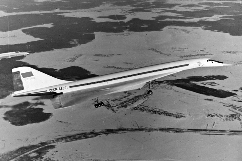 31 июля 1980 году при испытательном полёте Ту-144 борт № 77113...