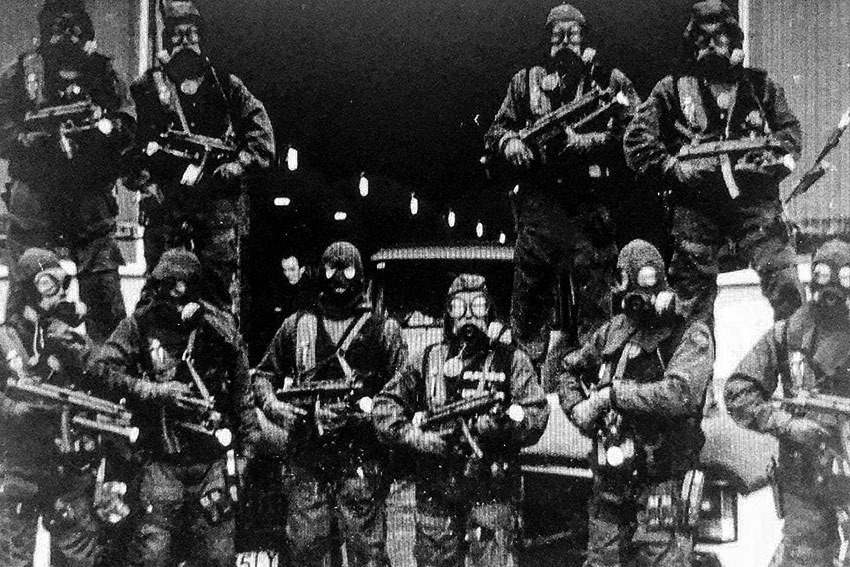 Британский спецназ SAS эскадрилья А. Афганистан. 1986 год.