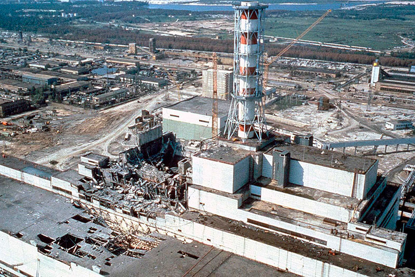 26 апреля 1986 года — катастрофа на Чернобыльской АЭС.