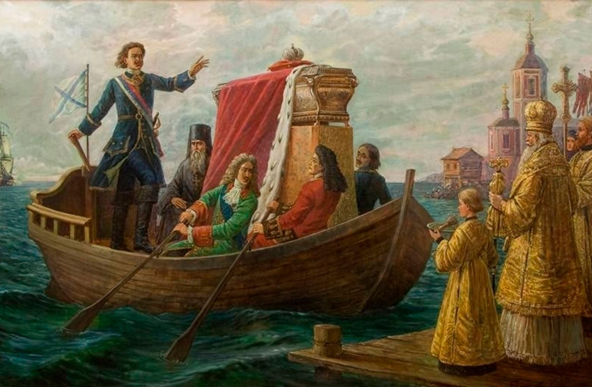 История праздника уходит в 1724 год. Пётр Великий, строя новую...