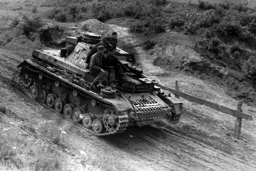 Pz.Kpfw.IV ausf.D, преобразован в Tauchpanzer IV, 18-я танковая дивизия,...
