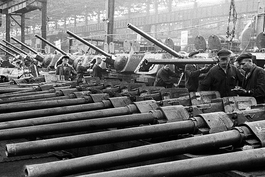 Производство танков Т-34. Семинар Челябинского Кировского...