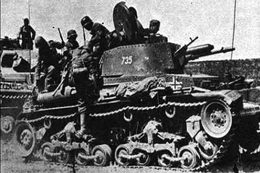 6 танковая дивизия Panzerkampfwagen 35(t)s лето 1941 год.