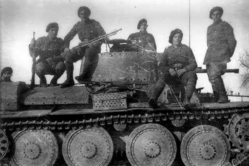 Panzer-38(t) в Румынской армии, 1941 год.