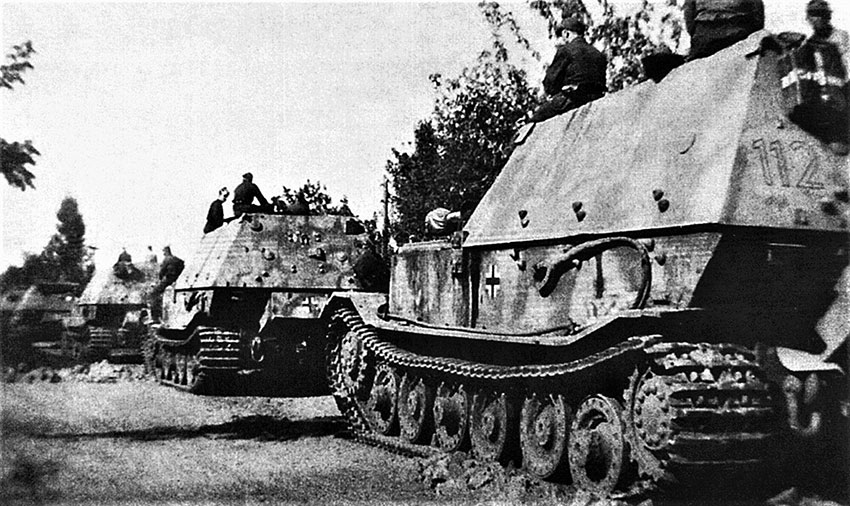 Соединения 9-й армии генерала Моделя, 5 июля 1943 года 