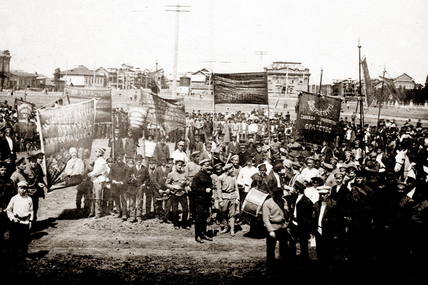 Хроника революции Энгельс - Покровск 1917 год