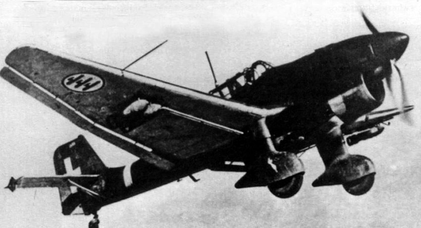 Junkers Ju 87 в Италии, 1941 год.