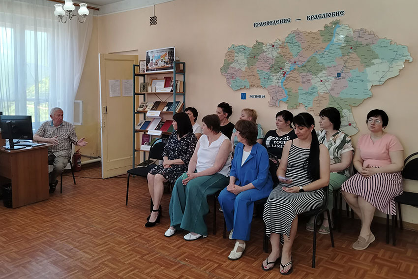 Презентация-семинар первого тома альбома Виталия Кошкина «Родина Волго-Уральского Сайгака» - «Узени»