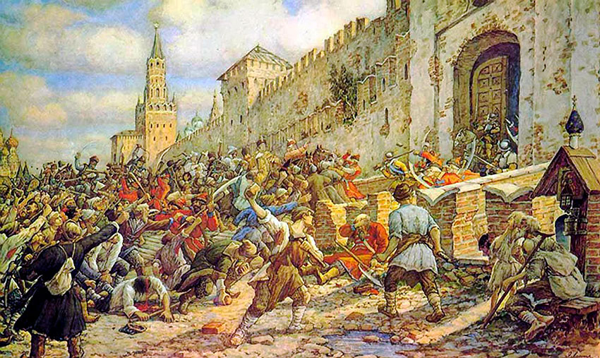 В Москве начался «соляной бунт»